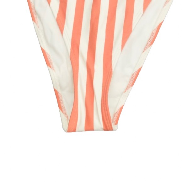 NWT Aerie Printed Ruffle Super High Cut Cheekiest Bikini Bottom Size L - Picture 3 of 11